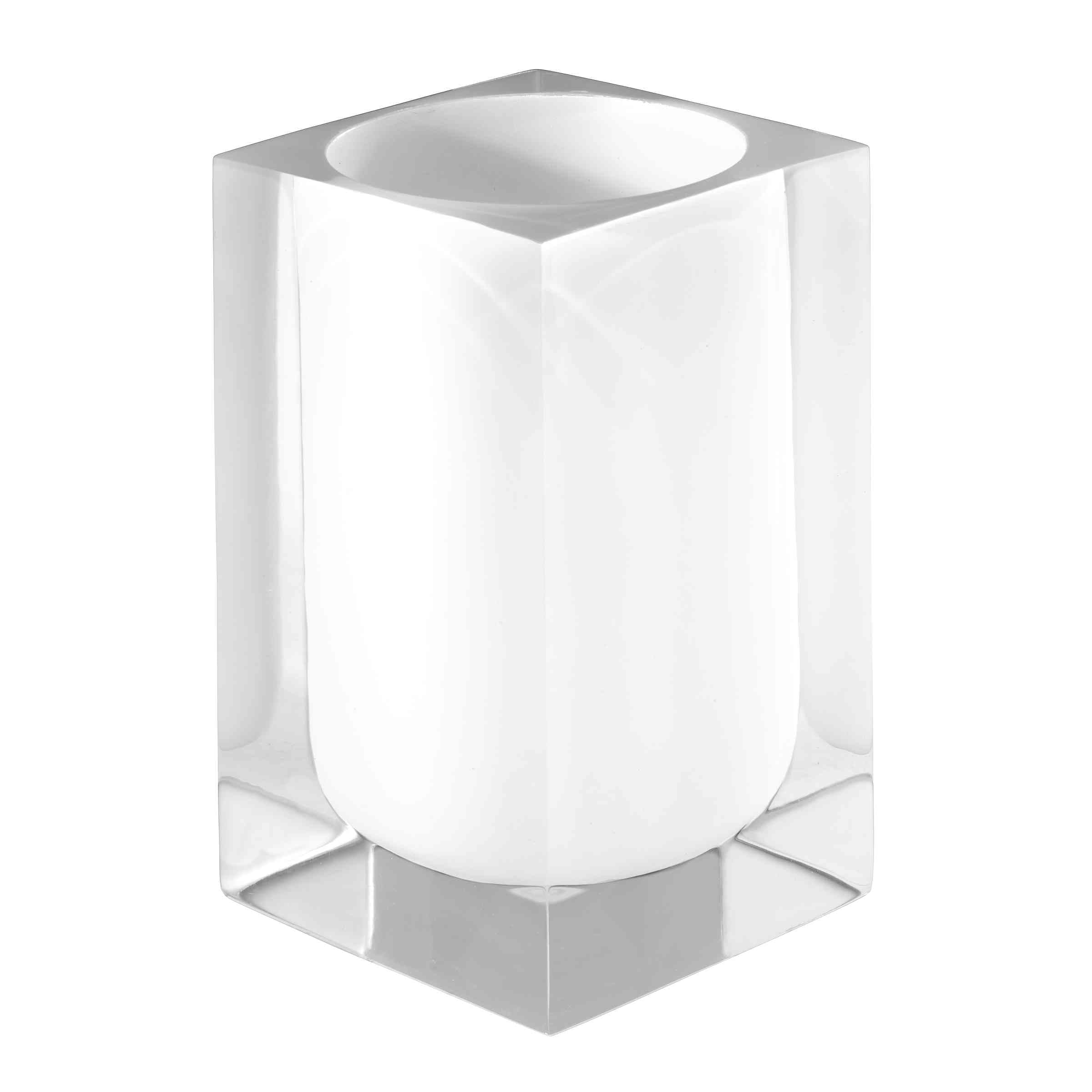 Izod - Soap Dish, Sleek Resin Countertop Accessories, Dorm Room Essentials, Modern Home Decor (Marina Collection, White)