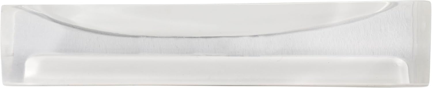Izod - Soap Dish, Sleek Resin Countertop Accessories, Dorm Room Essentials, Modern Home Decor (Marina Collection, White)