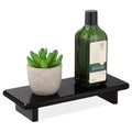 2 Pack Acrylic Soap Dish Tray 9"×5.9"×1.5" – Clear Waterproof Counter-top Organizer for Bathroom, Kitchen, Vanity, Soap, Plants, Candles (Large)