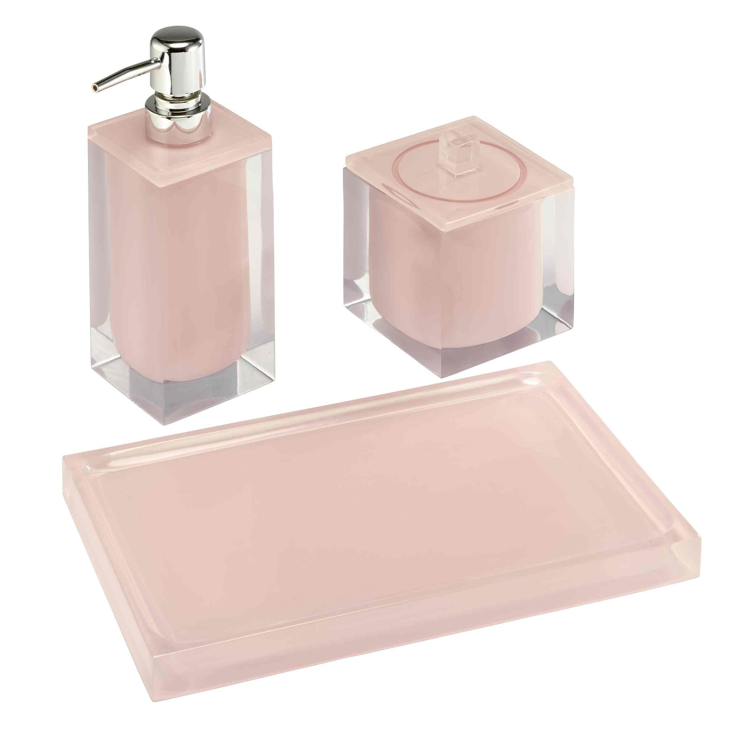 Izod - Soap Dish, Sleek Resin Countertop Accessories, Dorm Room Essentials, Modern Home Decor (Marina Collection, White)