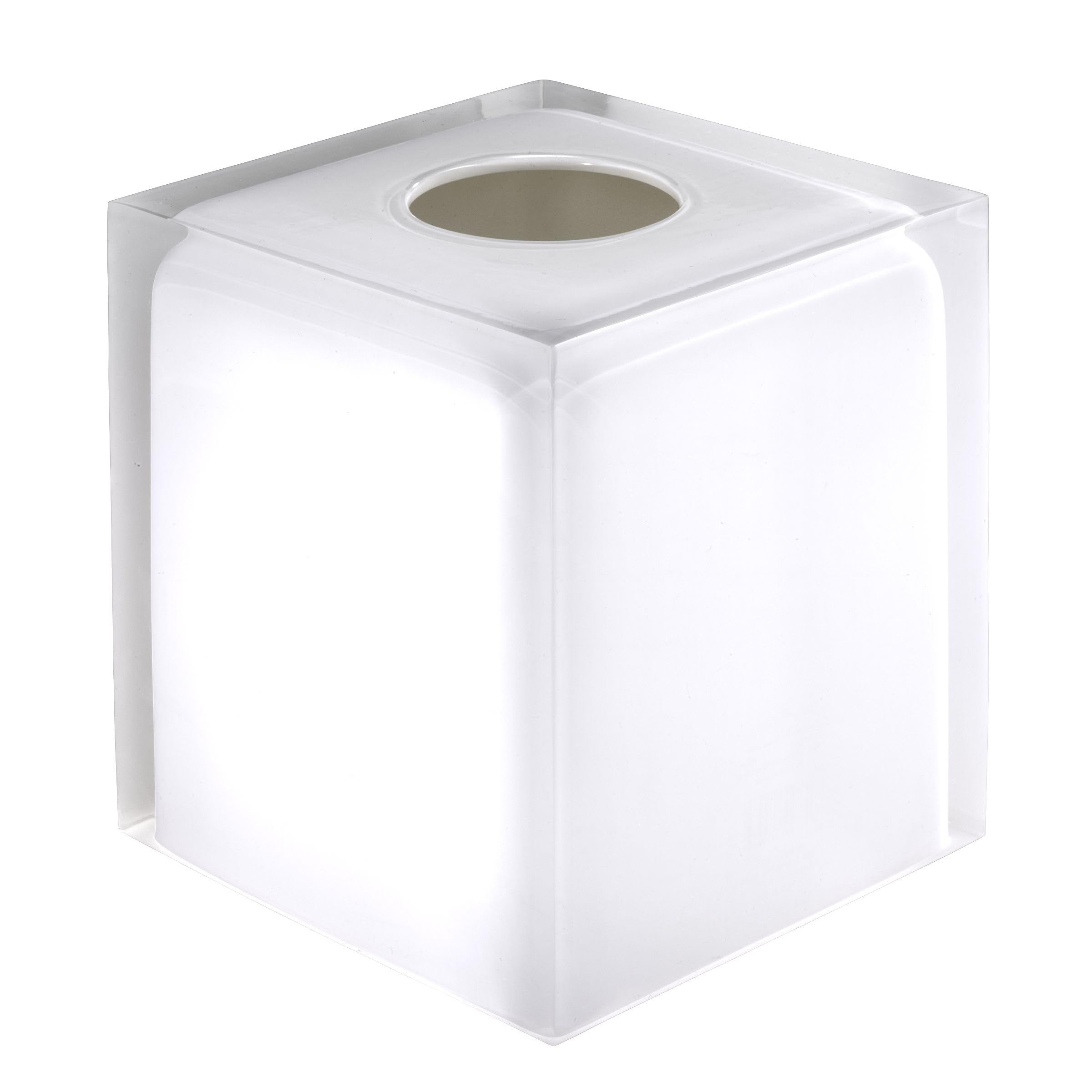 Izod - Soap Dish, Sleek Resin Countertop Accessories, Dorm Room Essentials, Modern Home Decor (Marina Collection, White)