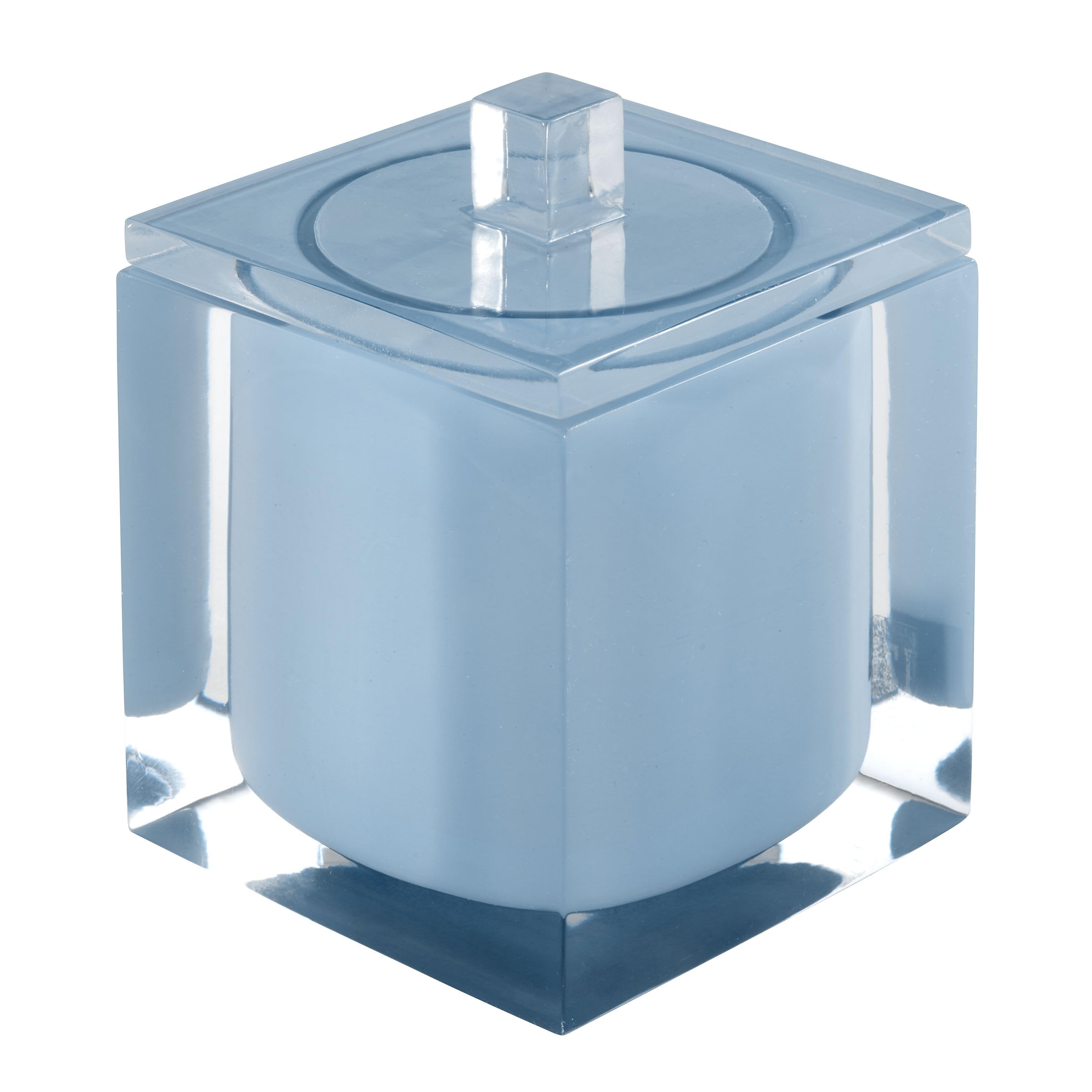 Izod - Soap Dish, Sleek Resin Countertop Accessories, Dorm Room Essentials, Modern Home Decor (Marina Collection, White)